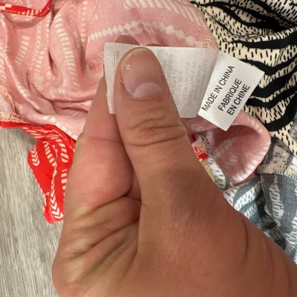 Anthropologie Black Red Tan Corey Lynn CarterZebra Contrast Jumpsuit M - Picture 5 of 10